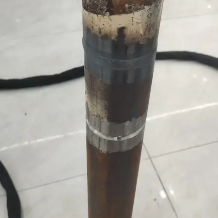 탄소강 파이프 와이어 용접
